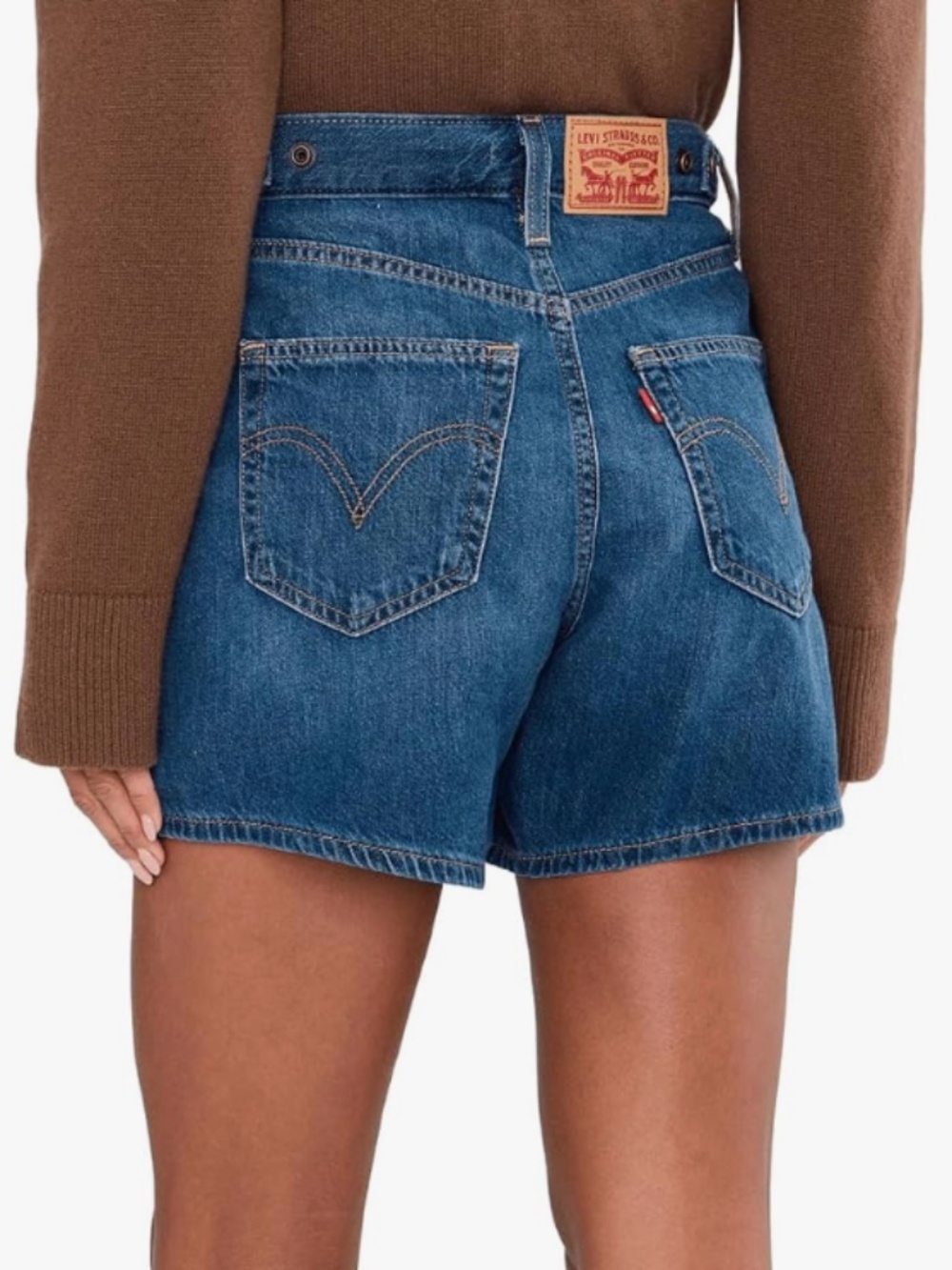 Levi's Cinch High-Rise Jean Shorts - Picture 2 of 10
